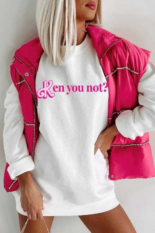 "Ken You Not" Graphic - Multiple Shirt Options (White) - Print On Demand