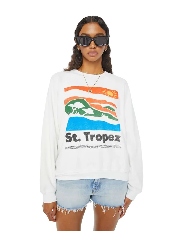 Mother The Biggie Concert Long Sleeve Tee in St. Tropez