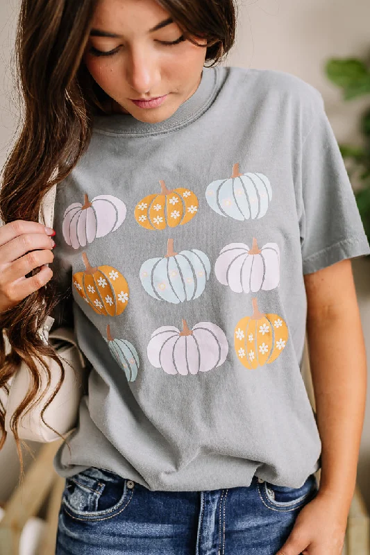 Pastel Mini Pumpkins Graphic Tee