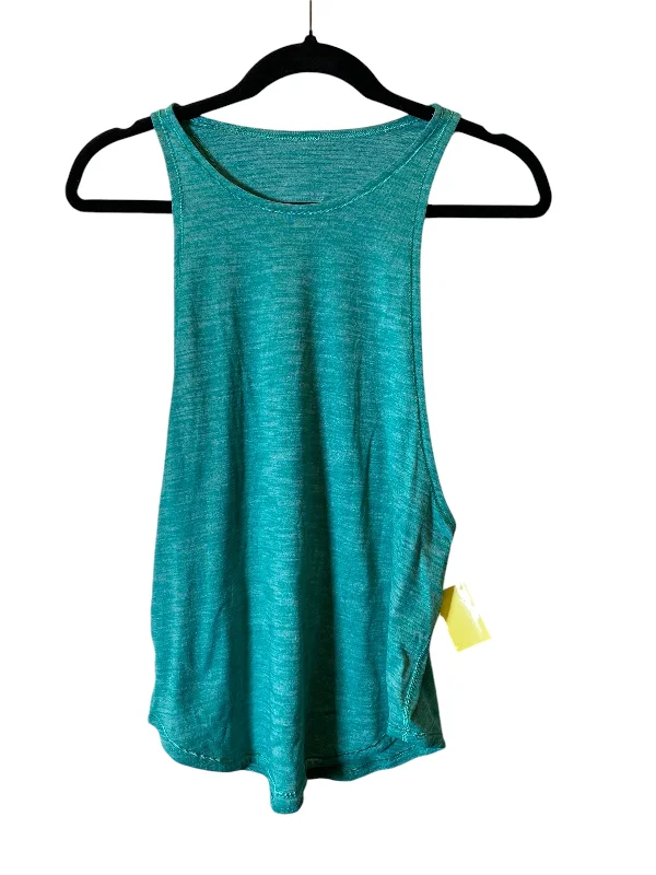 Athletic Tank Top By Lululemon In Green, Size: S