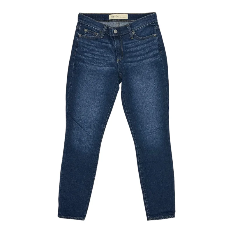 Jeans Skinny By Gap In Blue Denim, Size:2