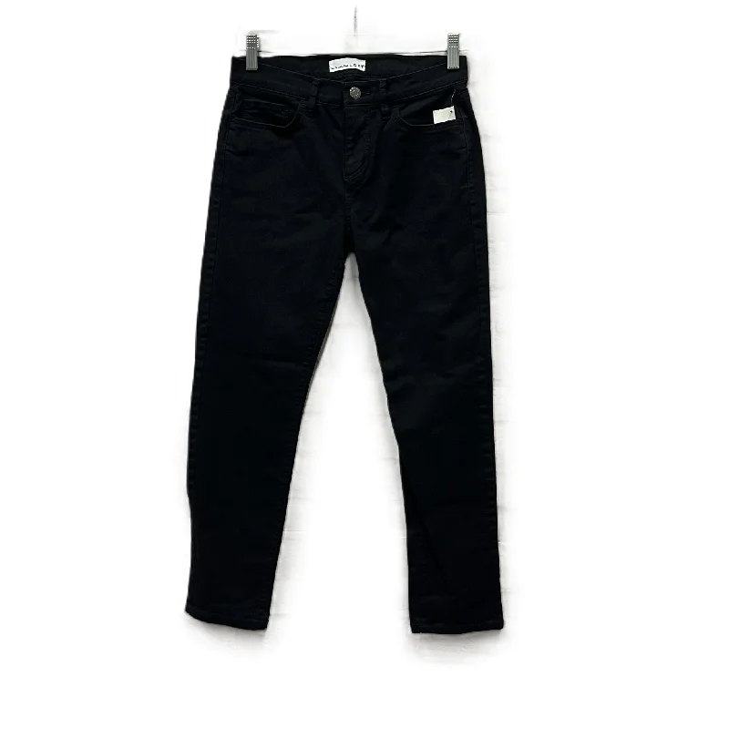 Jeans Skinny By Loft In Black, Size: 0