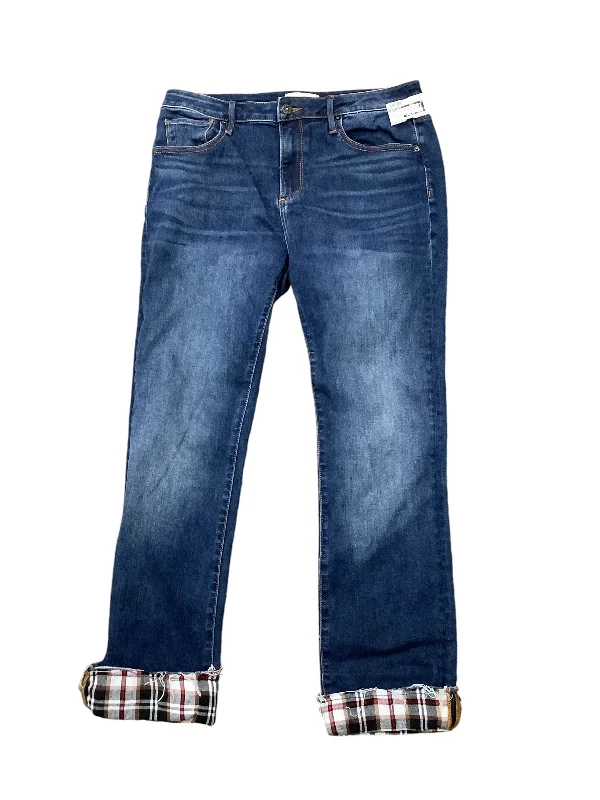 Jeans Straight By Driftwood In Blue Denim, Size: 10