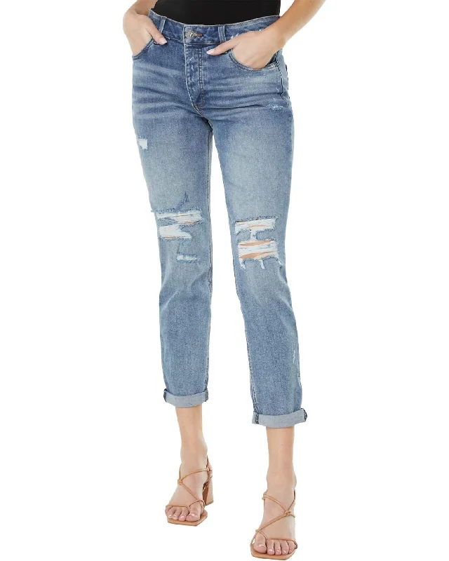 Juliet Slouchy Boyfriend Jeans In Vigor