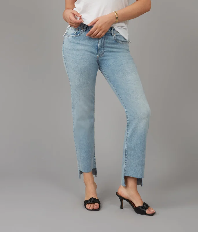 Women's JASPER-TD Mid Rise Straight Jeans