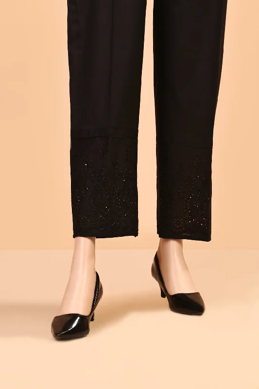 Embroidered Cotton Pant