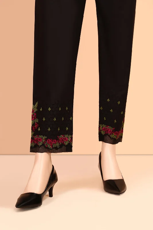 Embroidered Cotton Pant