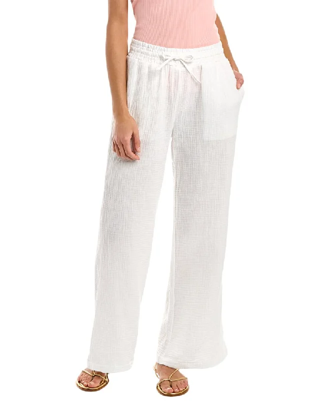 Ocean Drive Gauze Wide Leg Pant