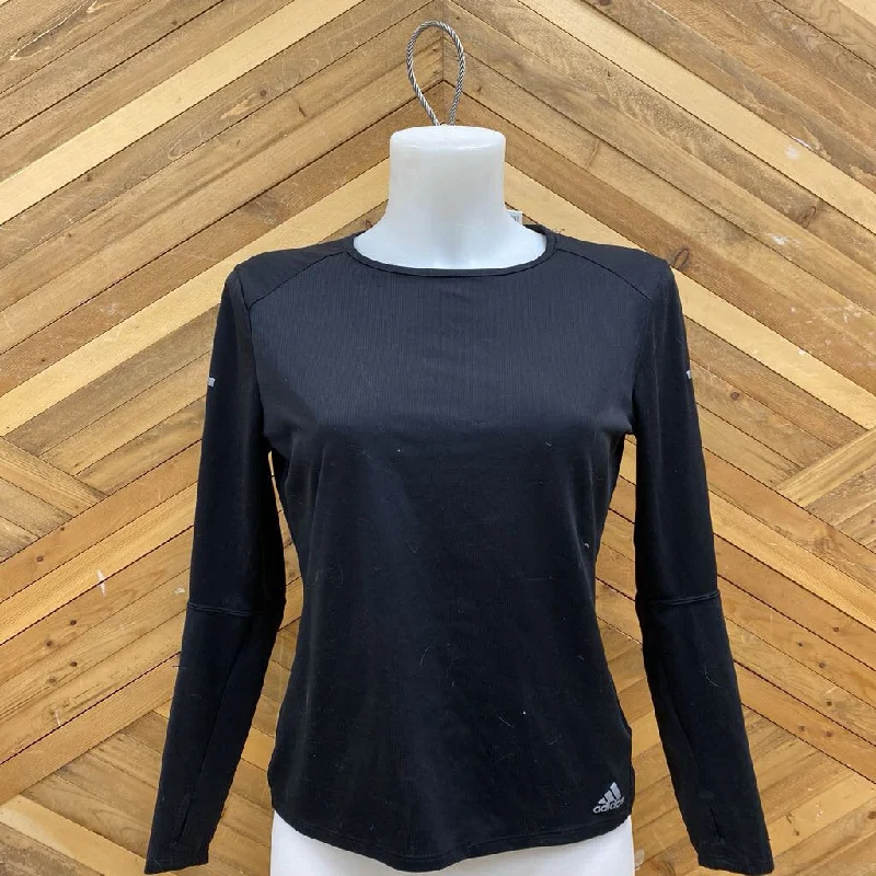 Adidas - Women's Energy Running L/S Top - MSRP comp $50: Black-women-MD