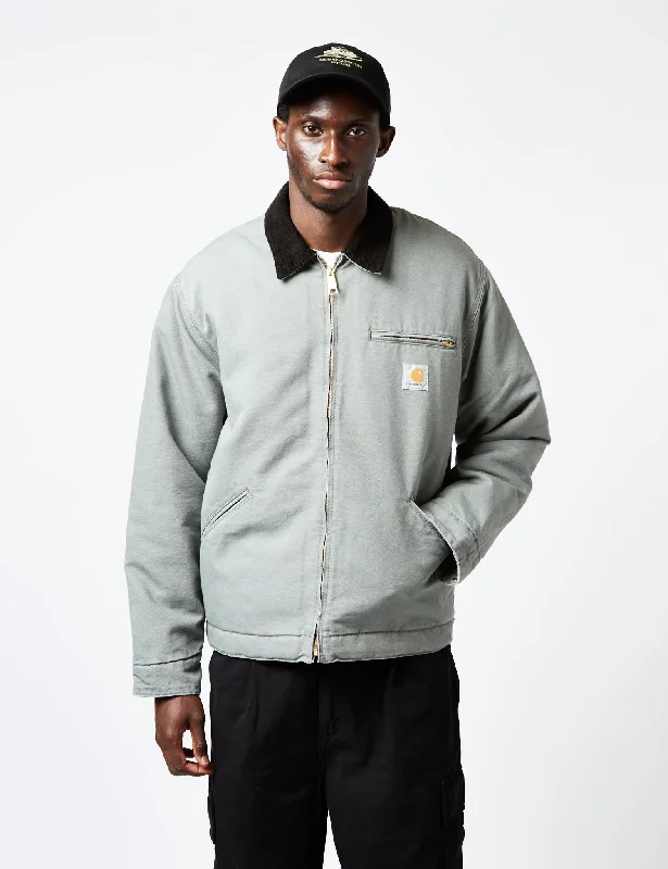 Carhartt-WIP OG Detroit Jacket (Organic) - Smoke Green