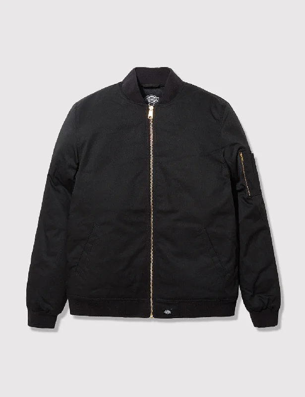 Dickies Taylorsville Bomber Jacket - Black