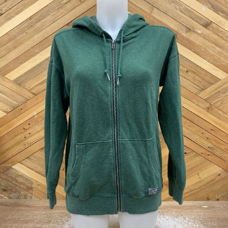 Eddie Bauer - Women's Zip Up Hoodie - MSRP $95: Green-women-SM