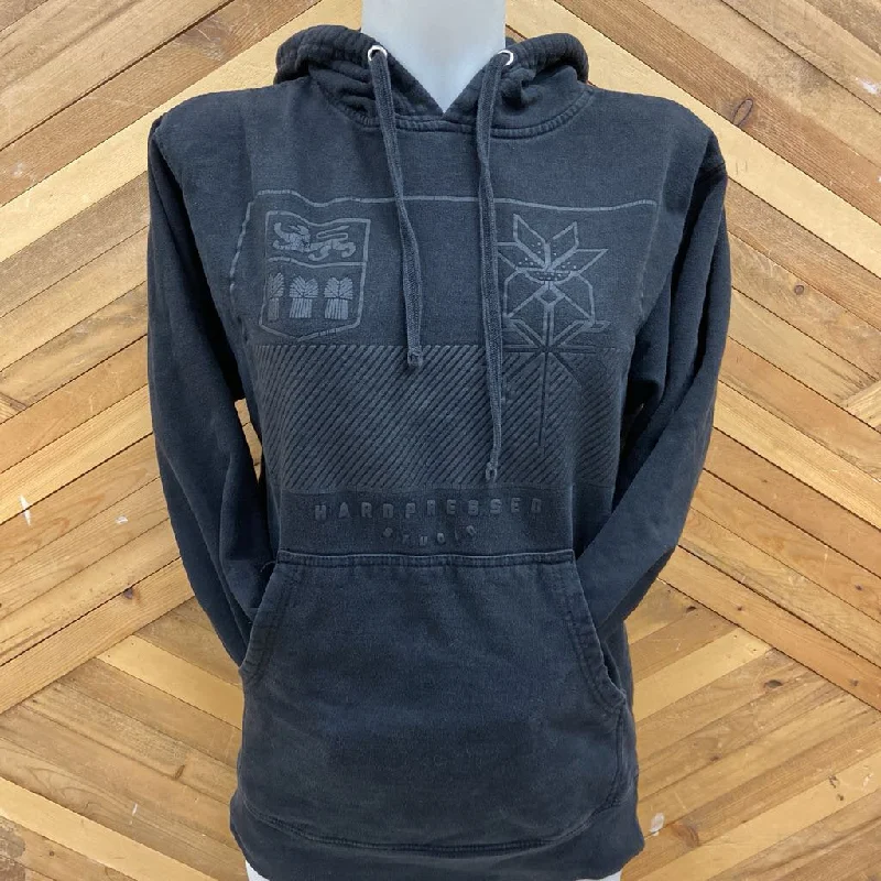 Hardpressed - Hoodie - MSRP $105: Black-women-XS