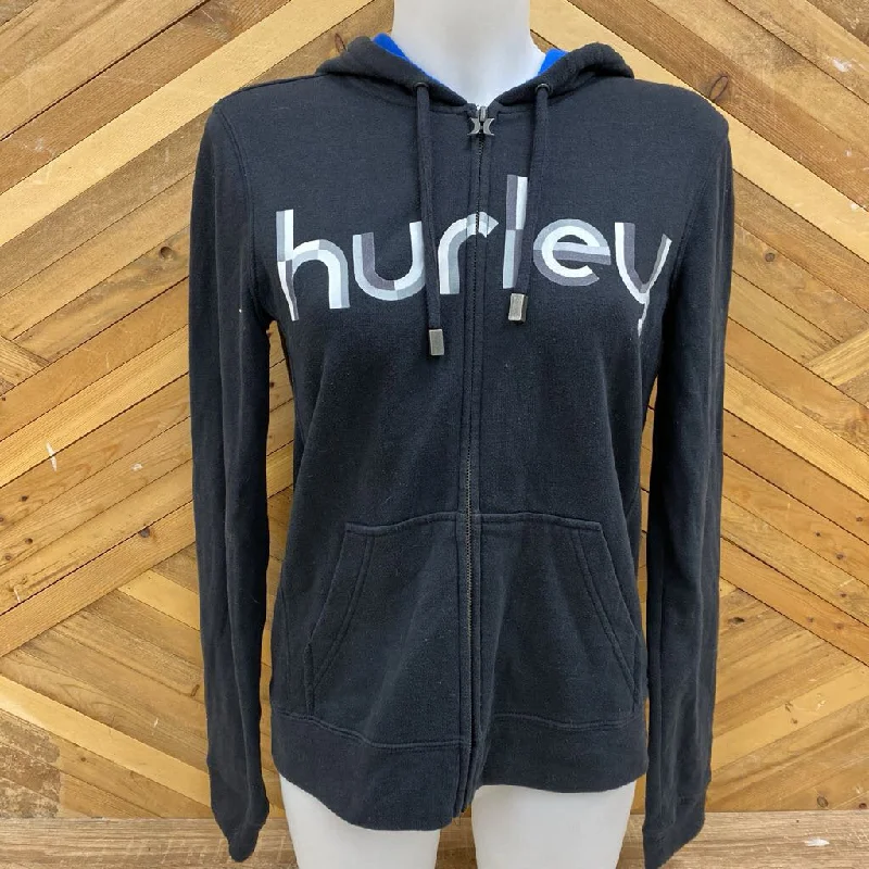 Hurley - Full-Zip Hoodie - MSRP comp $76: Black-women-MD