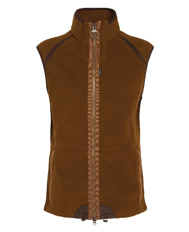 Langdale Fleece Gilet - Rust Brown