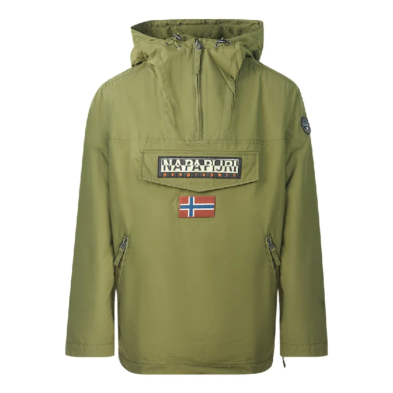 Napapijri Womens Rainforest S W Pkt 1 Green Way Jacket