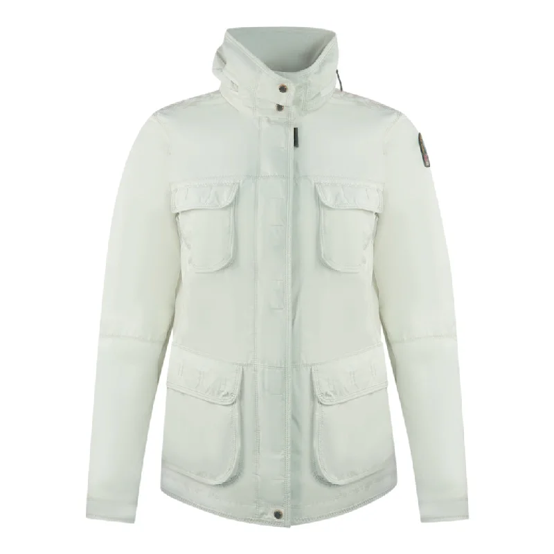 Parajumpers Desert White Cream Windbreaker Jacket