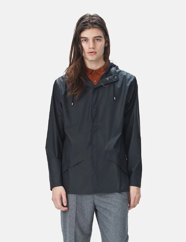 Rains Waterproof Jacket - Black