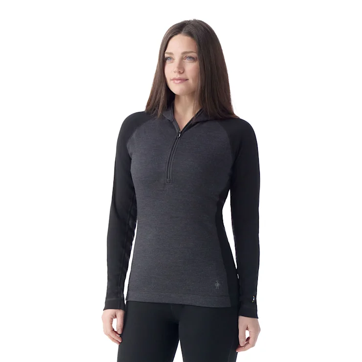 Smartwool Women's Classic Thermal Merino Base Layer 1/2 Zip Hoodie