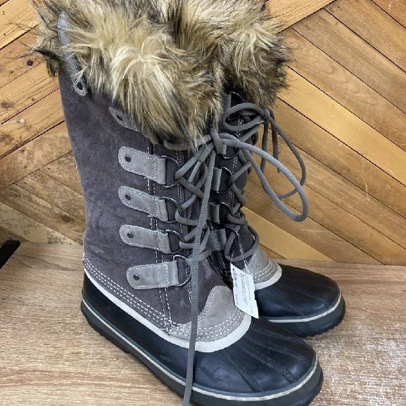 Sorel- Joan of Artic mid calf boot- MSRP $270: grey -women-8.5