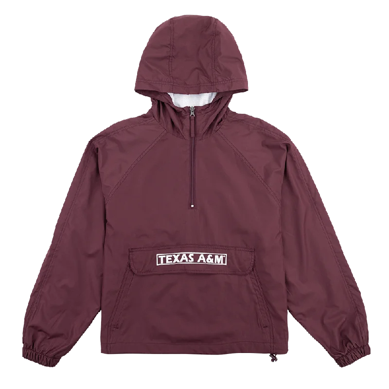 Texas A&M Jasmin Quarter Zip Pullover Hoodie