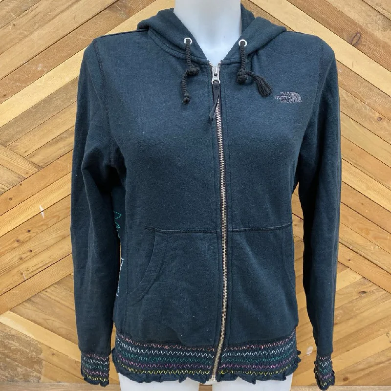 The North Face - Women's Full-Zip Hoodie - MSRP comp $99: Black/Multi-women-MD