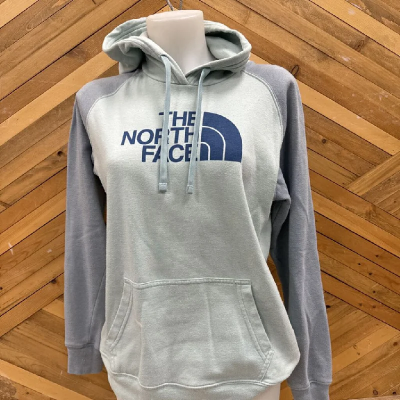 The North Face - Women's Hoodie - MSRP $85: Light Blue/Grey-women-MD