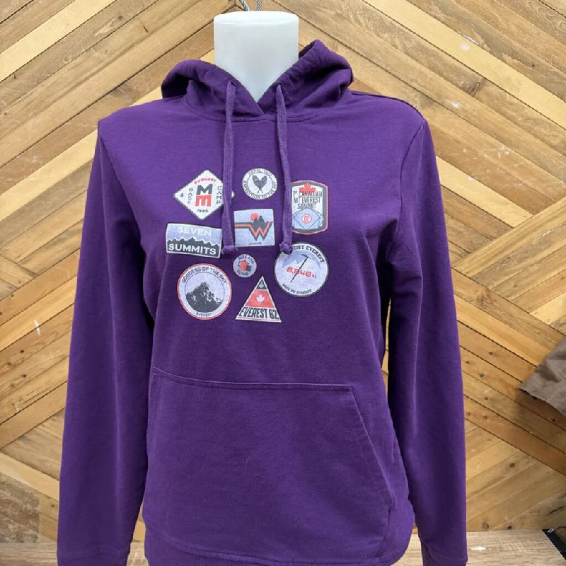 WOODS - Women's Hoodie - MSRP $70: Purple-women-LG