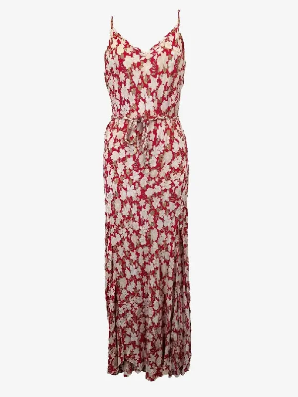 Barefoot Blonde Graceful Bloom Slip Maxi Dress Size S