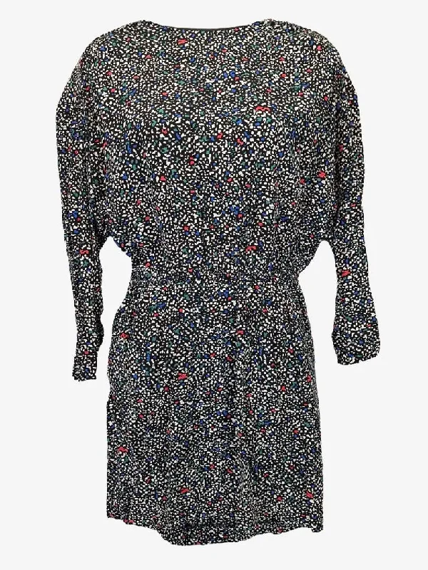 Bimba Y Lola Radiant Confetti Shoulder Pad Mini Dress Size S