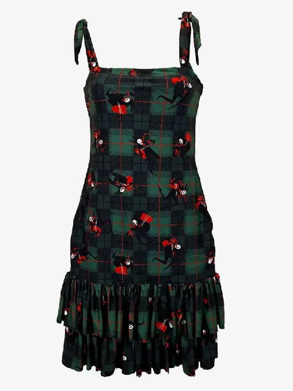 Blackmilk Stretchy Tie Knot Frill Mini Dress Size S