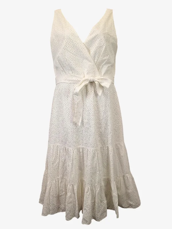 Forever New Bridal Poplin Maxi Dress Size 16