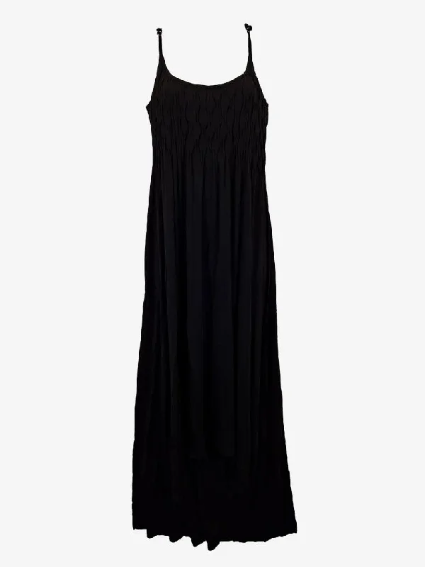 Seafolly Timeless Plisse Cami Maxi Dress Size S