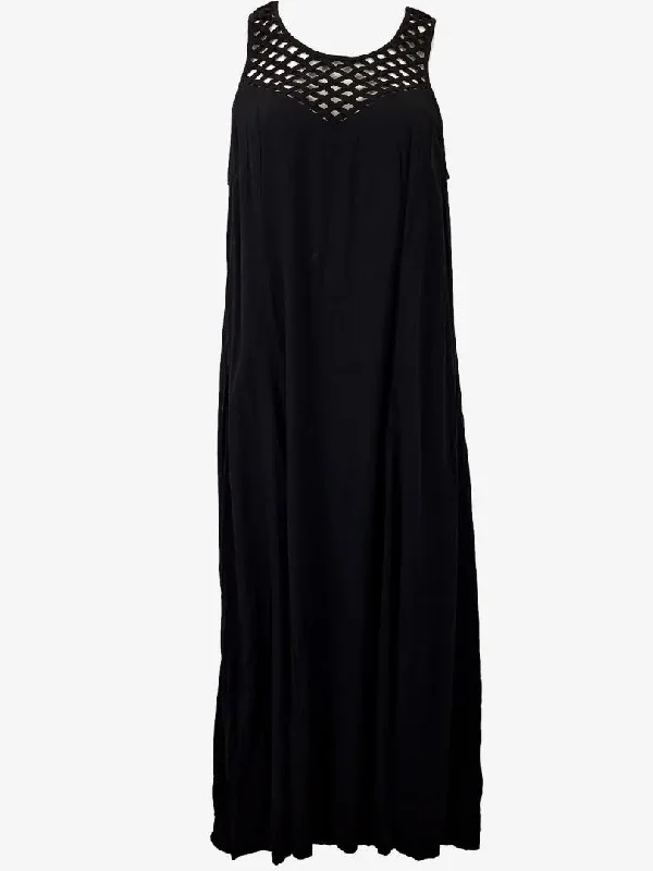 Witchery Staple Cut Out Neckline Maxi Dress Size 12