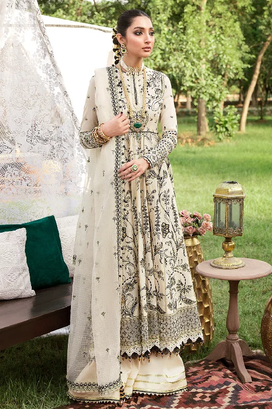 Embellished Long Pishwas Pakistani Party Dress for Ladies