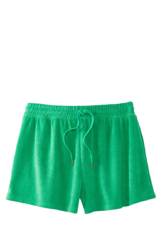 Rewind Shorts In Bright Green